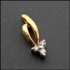 Gold Triangular Diamond Pendant - (Fdilct0042) - Click here to View more details about this Product